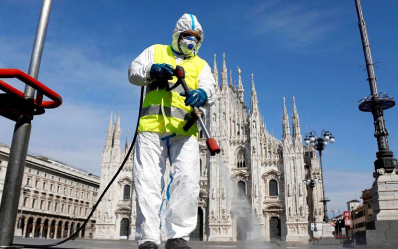 Protección Civil afirma que el confinamiento en Italia durará hasta 2 de mayo