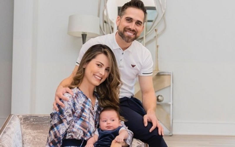 Stefanía Fernández y Ender Inciarte mostraron la primera foto de su hijo